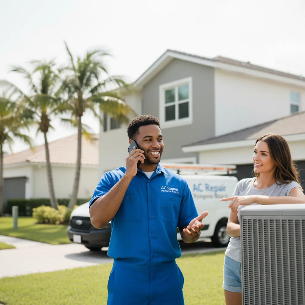 AC Repair Pompano Beach customer support in West Warwick